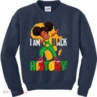 I Am Black History Women Black History Month Kids Sweatshirt thumb 0