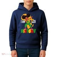 I Am Black History Women Black History Month Kids Hoodie thumb 4