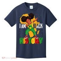 I Am Black History Women Black History Month Kids T-Shirt thumb 0