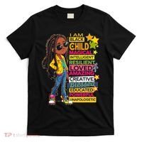 I Am Black Child History Month African American Roots T-Shirt thumb 0