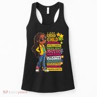 I Am Black Child History Month African American Roots Women's Tank Top thumb 0