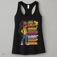 I Am Black Child History Month African American Roots Women's Tank Top thumb 3