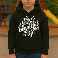 It's A Beautiful Life Kids Hoodie thumb 3