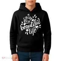 It's A Beautiful Life Kids Hoodie thumb 4