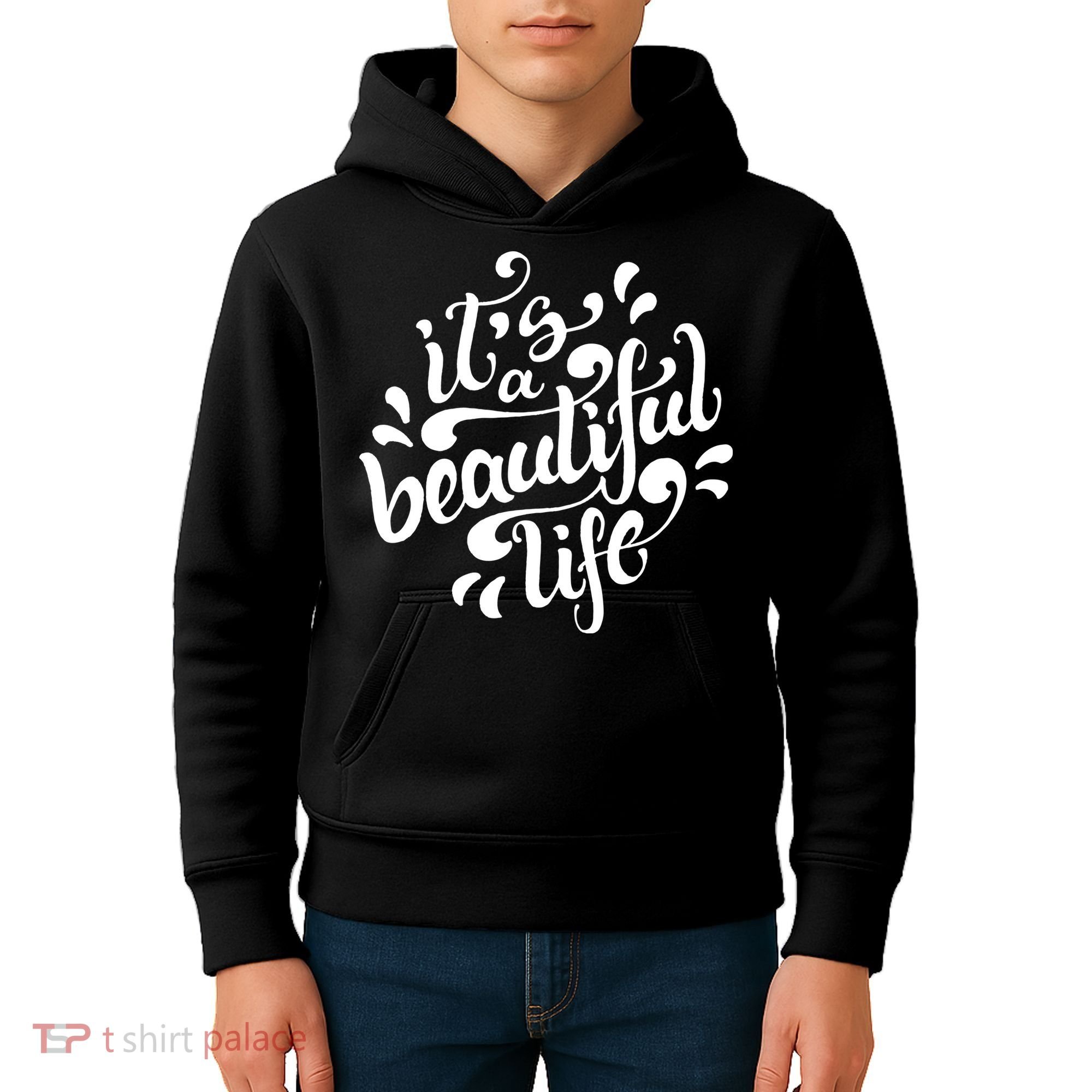 It's A Beautiful Life Kids Hoodie