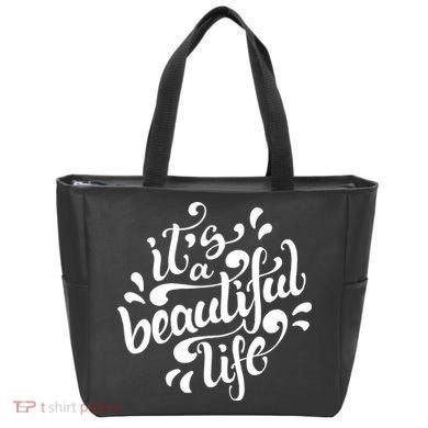 It's A Beautiful Life Tote Bag