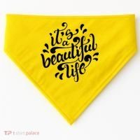 It's A Beautiful Life USA-Made Doggie Bandana thumb 0