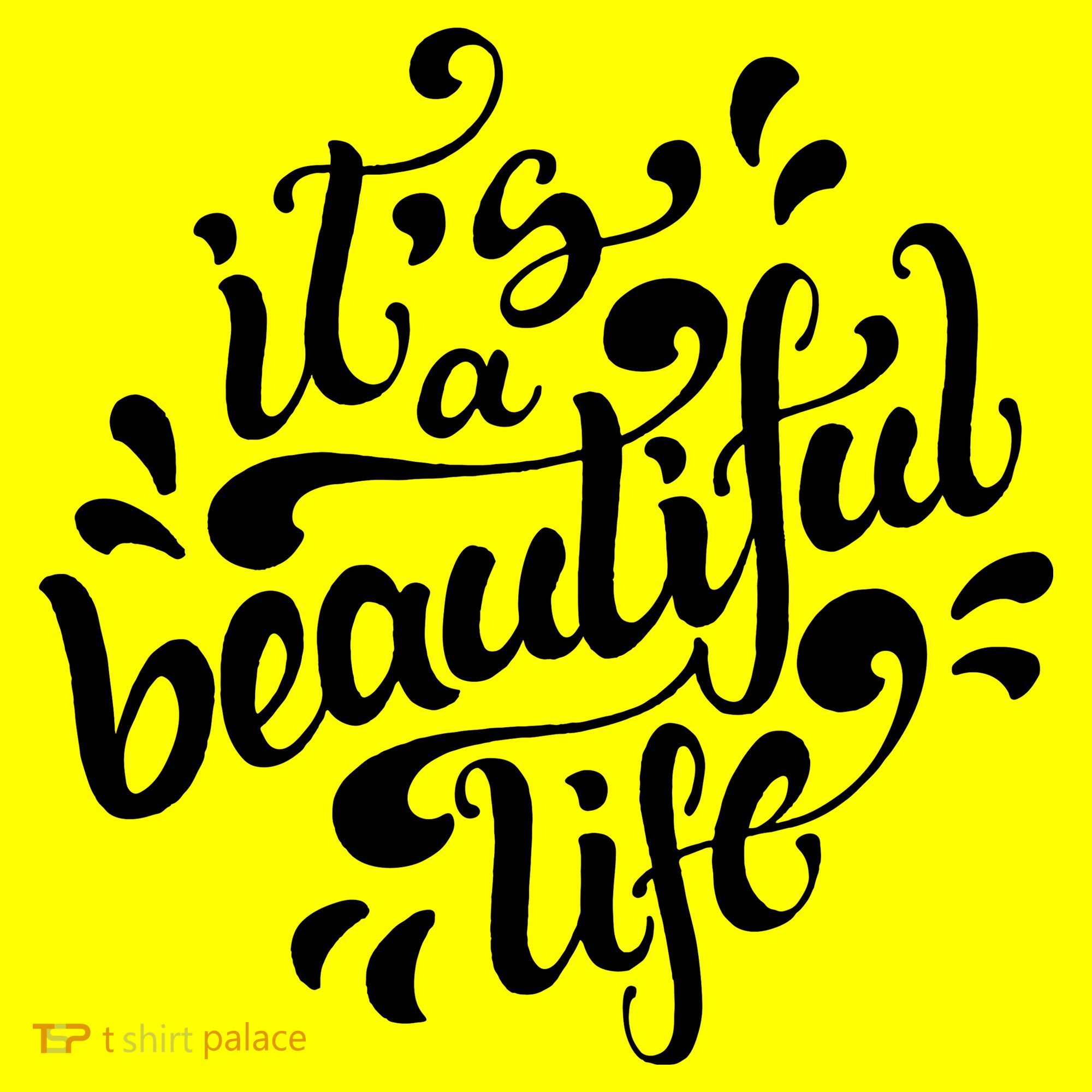It's A Beautiful Life Baby Bodysuit