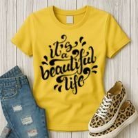 It's A Beautiful Life Women's T-Shirt thumb 3