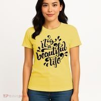 It's A Beautiful Life Women's T-Shirt thumb 4