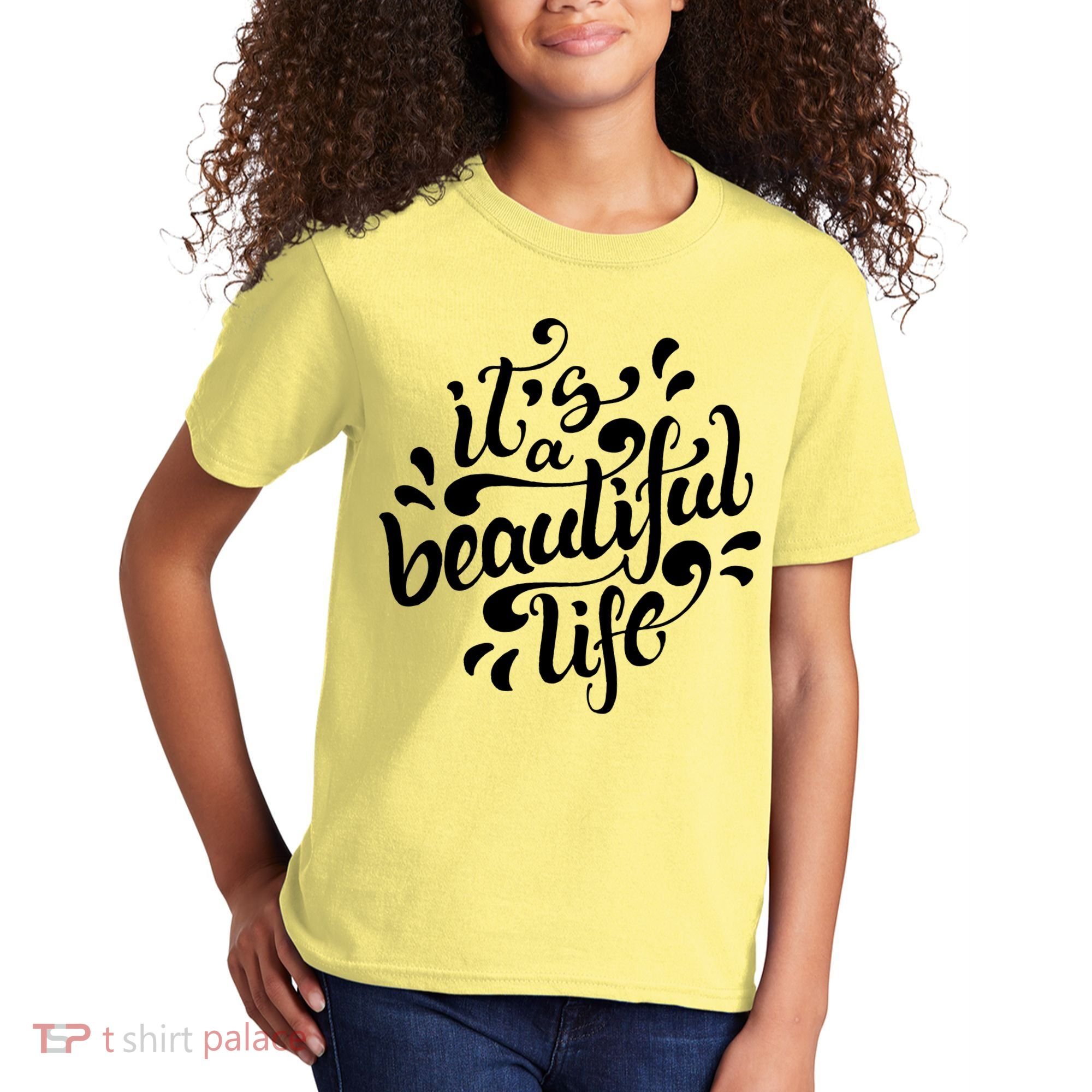 It's A Beautiful Life Kids T-Shirt