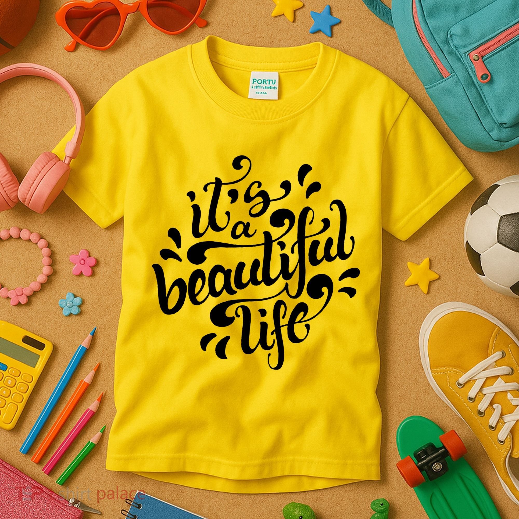It's A Beautiful Life Kids T-Shirt