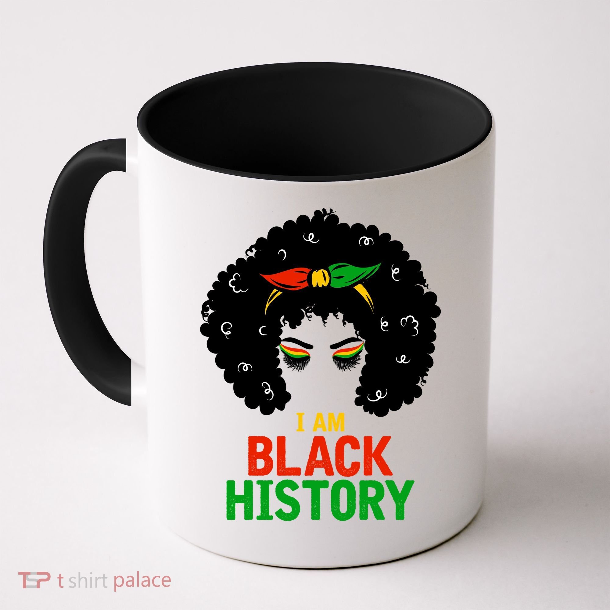 I Am Black History African American Female Pride Coffee Mug