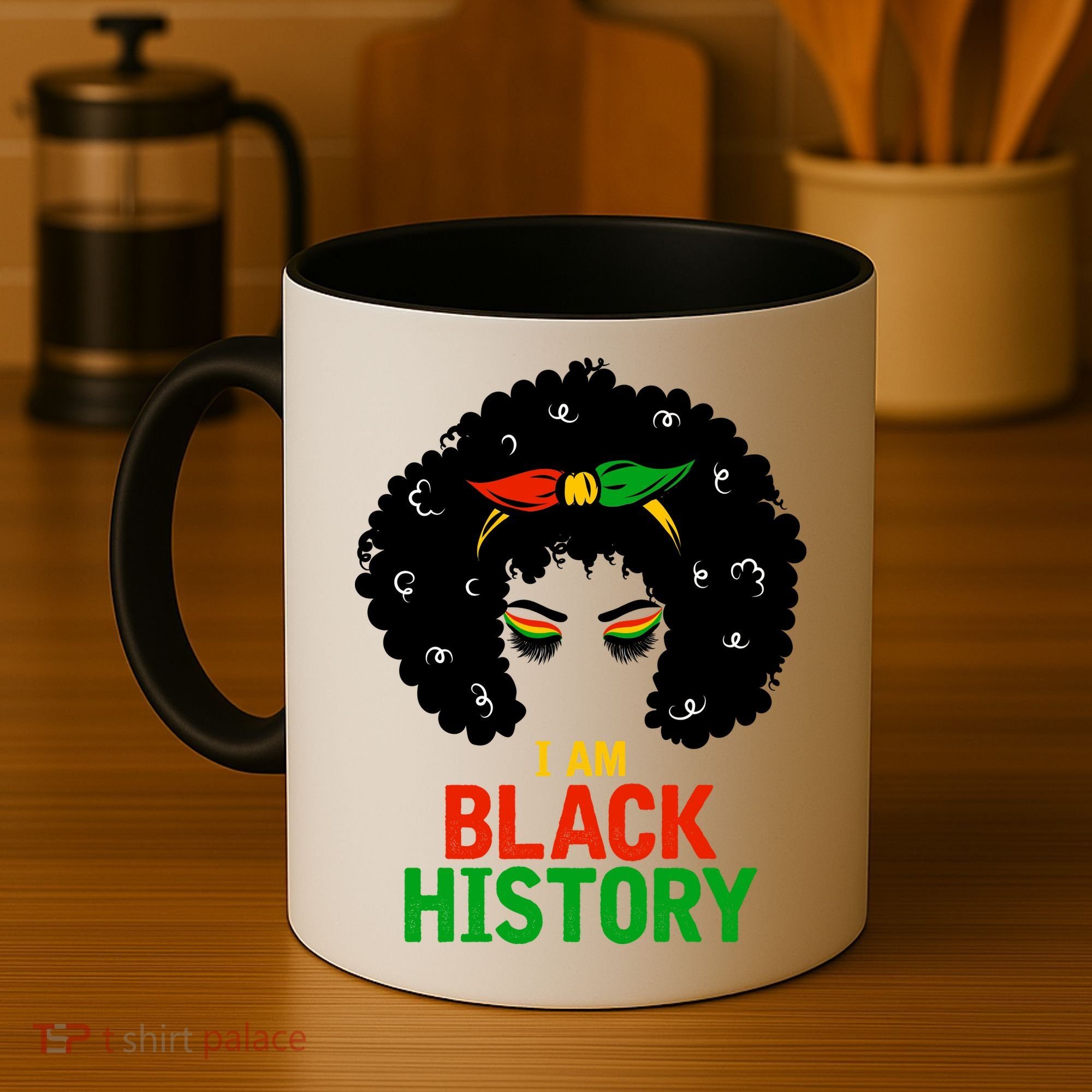 I Am Black History African American Female Pride Coffee Mug