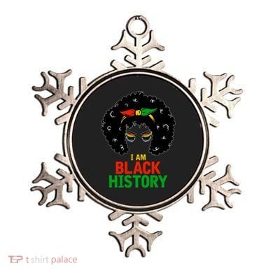 I Am Black History African American Female Pride Ornament