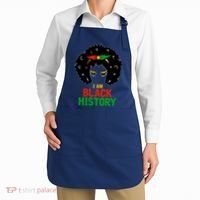 I Am Black History African American Female Pride Apron thumb 2