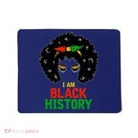 I Am Black History African American Female Pride Mousepad thumb 0