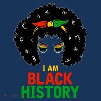 I Am Black History African American Female Pride Baby Bodysuit thumb 2