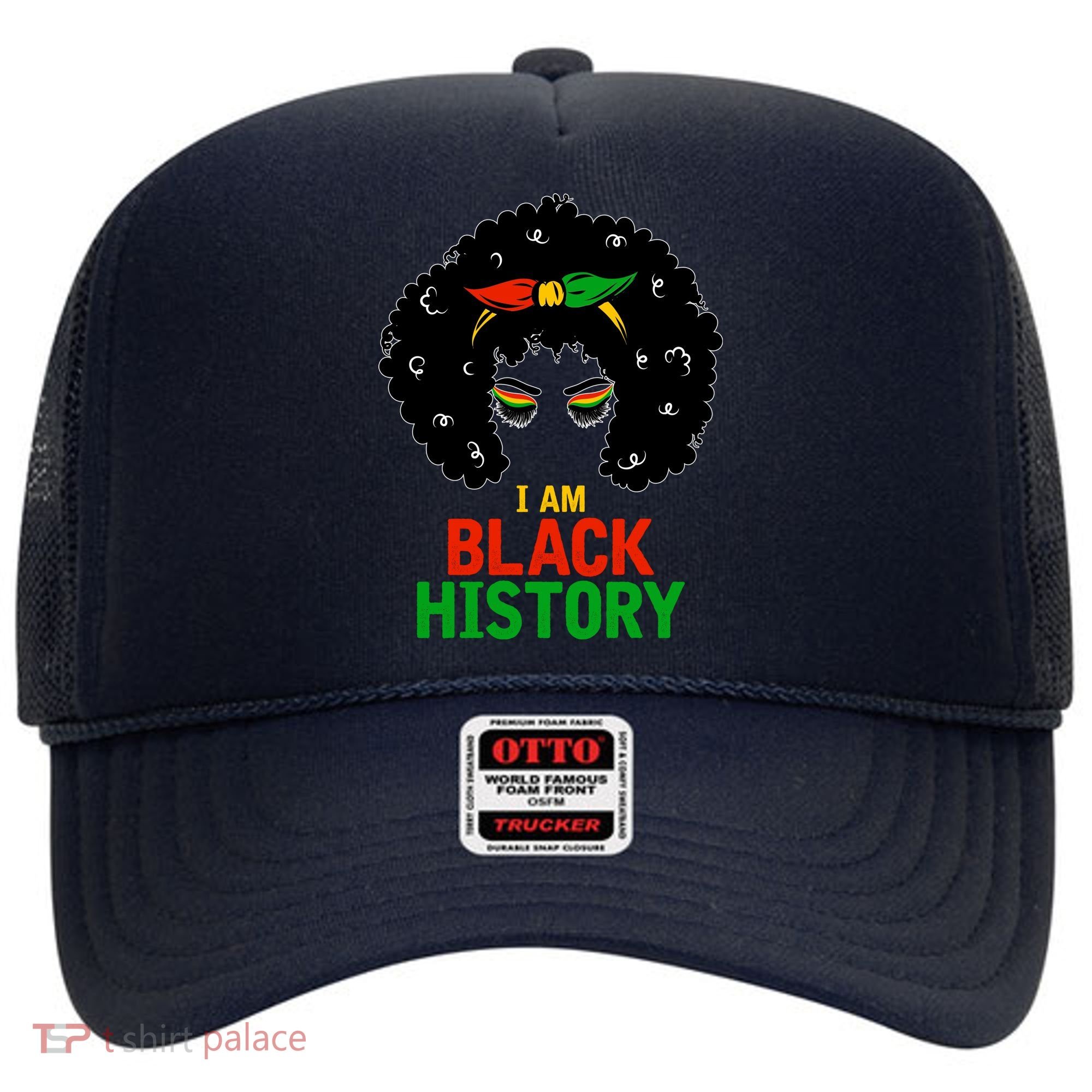 I Am Black History African American Female Pride Hat