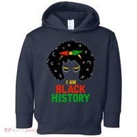 I Am Black History African American Female Pride Toddler Hoodie thumb 0