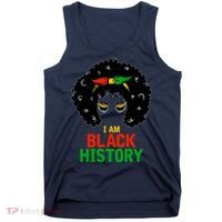 I Am Black History African American Female Pride Tank Top thumb 0