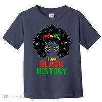 I Am Black History African American Female Pride Toddler T-Shirt thumb 0