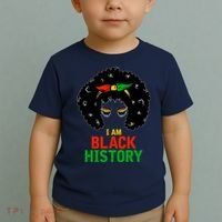 I Am Black History African American Female Pride Toddler T-Shirt thumb 2