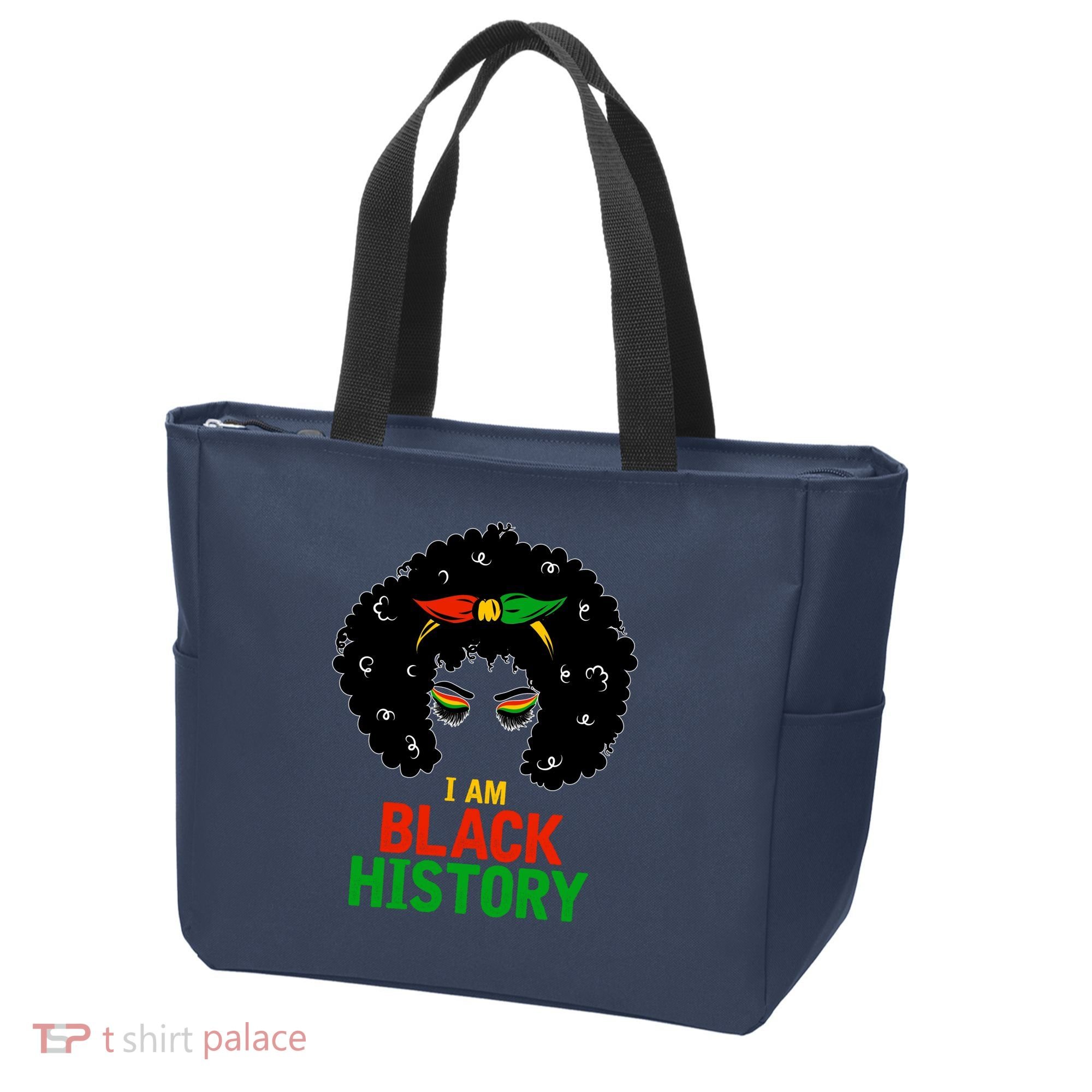 I Am Black History African American Female Pride Tote Bag