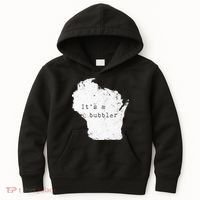 Its A Bubbler Funny Wisconsin Slang Kids Hoodie thumb 0