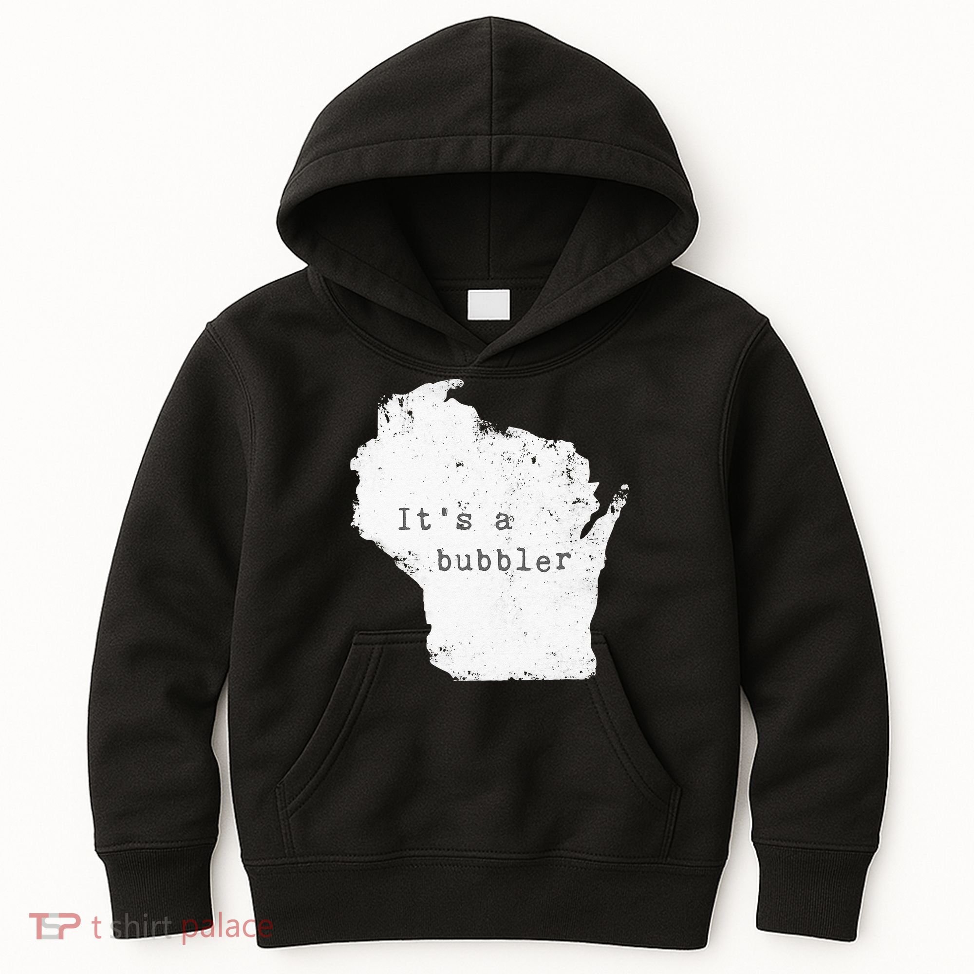 Its A Bubbler Funny Wisconsin Slang Kids Hoodie