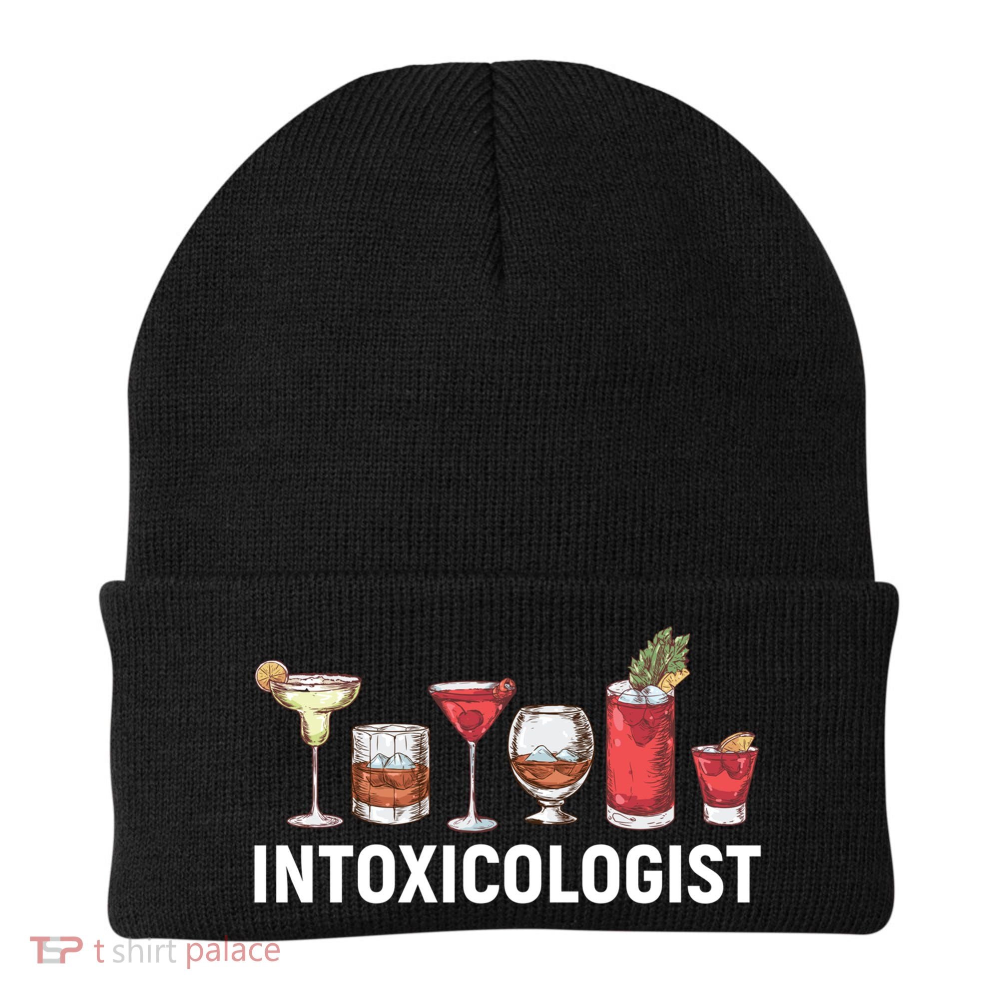 Intoxicologist Alcohol Bartender Meaningful Gift Beanie