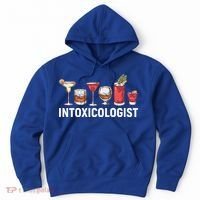 Intoxicologist Alcohol Bartender Meaningful Gift Hoodie thumb 0