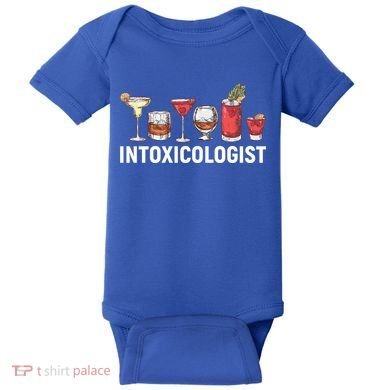 Intoxicologist Alcohol Bartender Meaningful Gift Baby Bodysuit