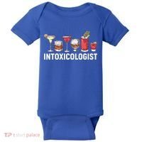 Intoxicologist Alcohol Bartender Meaningful Gift Baby Bodysuit thumb 0