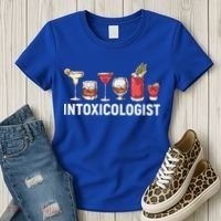 Intoxicologist Alcohol Bartender Meaningful Gift Women's T-Shirt thumb 3