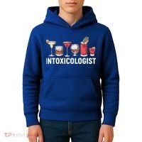 Intoxicologist Alcohol Bartender Meaningful Gift Kids Hoodie thumb 4