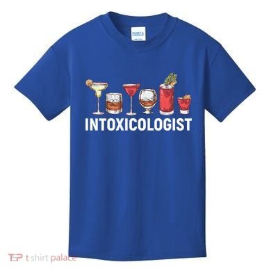 Intoxicologist Alcohol Bartender Meaningful Gift Kids T-Shirt