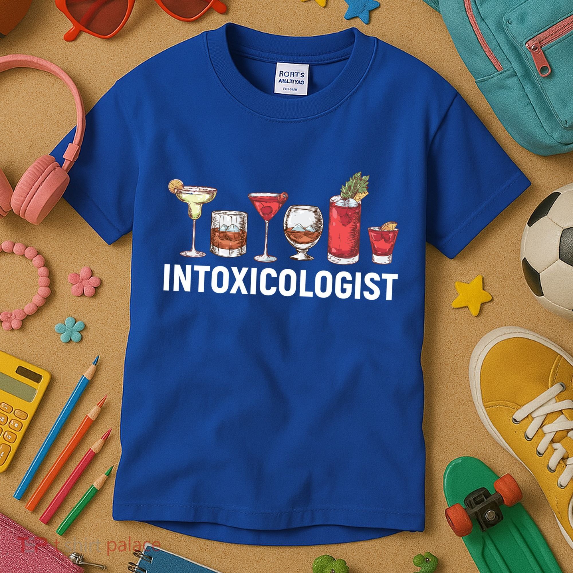 Intoxicologist Alcohol Bartender Meaningful Gift Kids T-Shirt