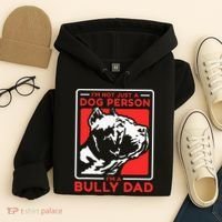 IM A Bully Dad Dog Owner American Bully Hoodie thumb 4