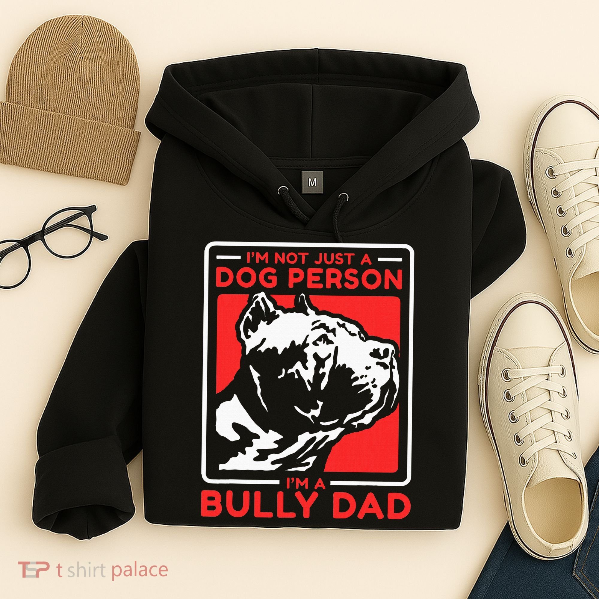 IM A Bully Dad Dog Owner American Bully Hoodie