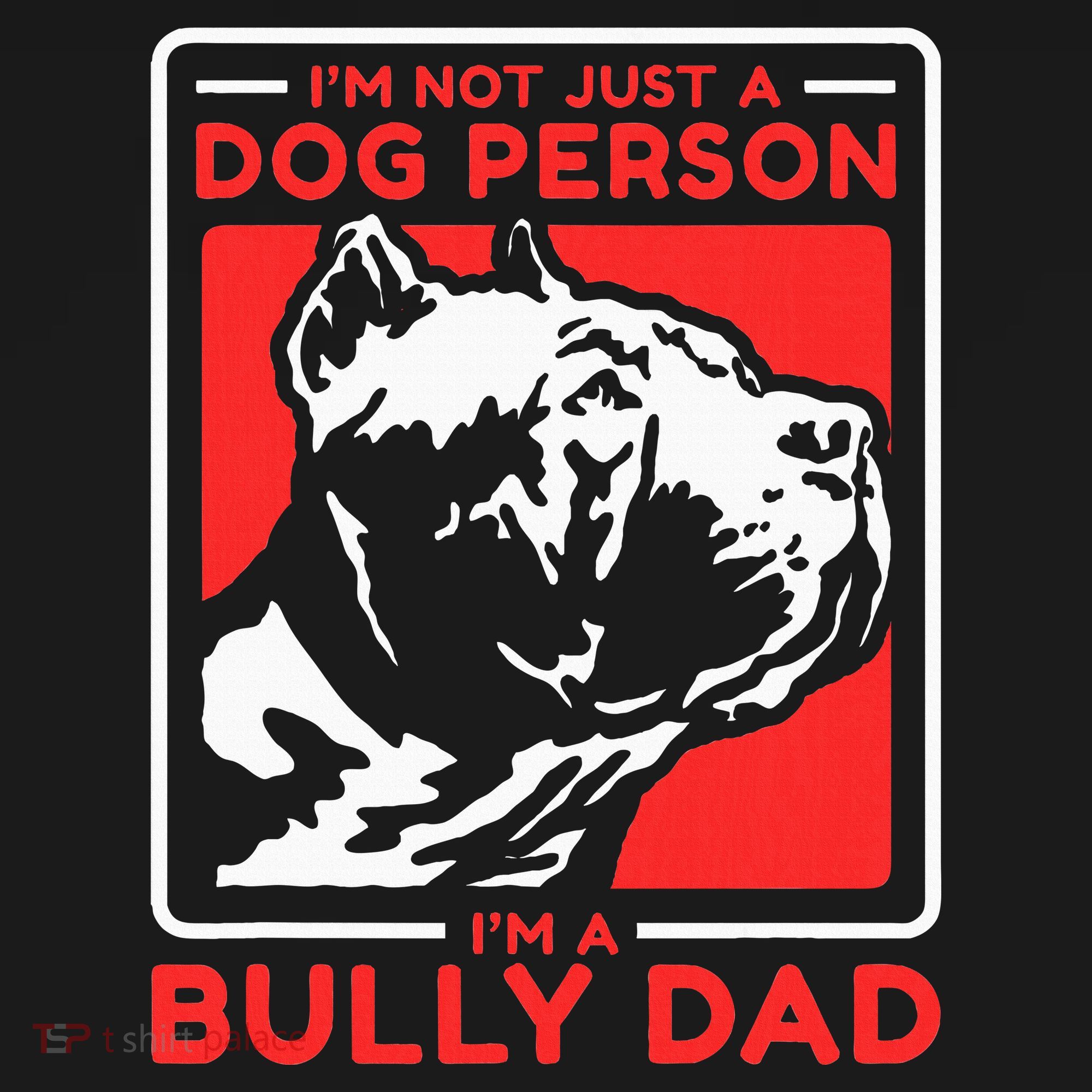 IM A Bully Dad Dog Owner American Bully Hoodie