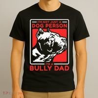 IM A Bully Dad Dog Owner American Bully T-Shirt thumb 3