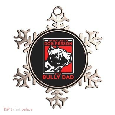 IM A Bully Dad Dog Owner American Bully Ornament