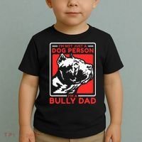 IM A Bully Dad Dog Owner American Bully Toddler T-Shirt thumb 2