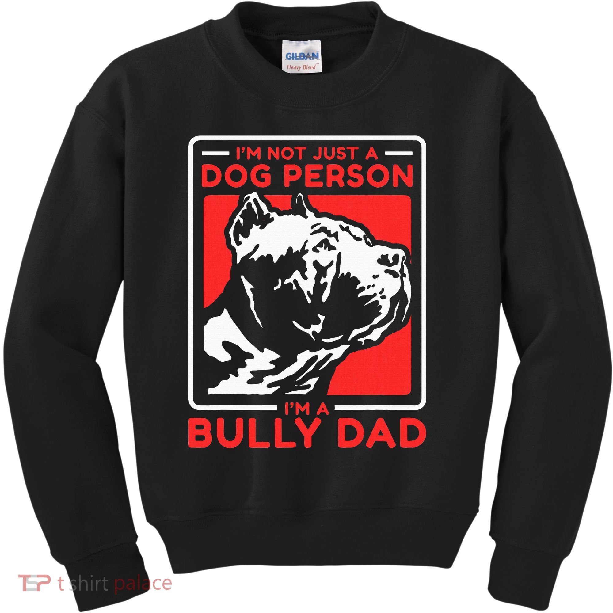 IM A Bully Dad Dog Owner American Bully Kids Sweatshirt