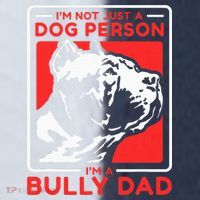 IM A Bully Dad Dog Owner American Bully Sport-Tek Competitor United Soccer Jersey thumb 4