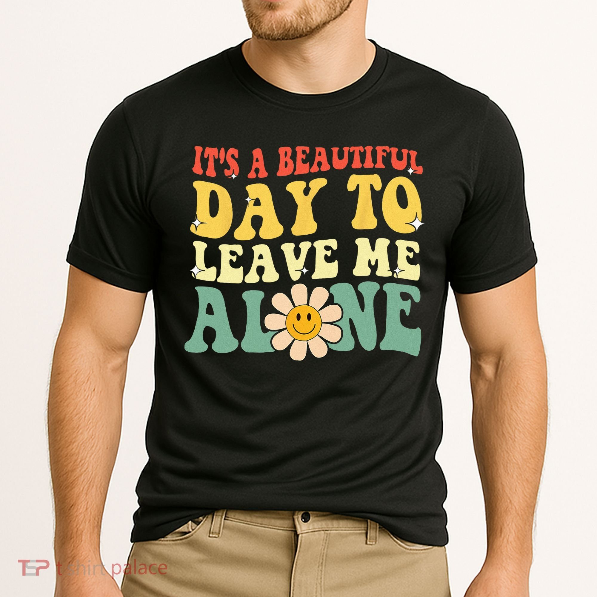 Its A Beautiful Day To Leave Me Alone Funny Saying Cooling Performance Crew T-Shirt