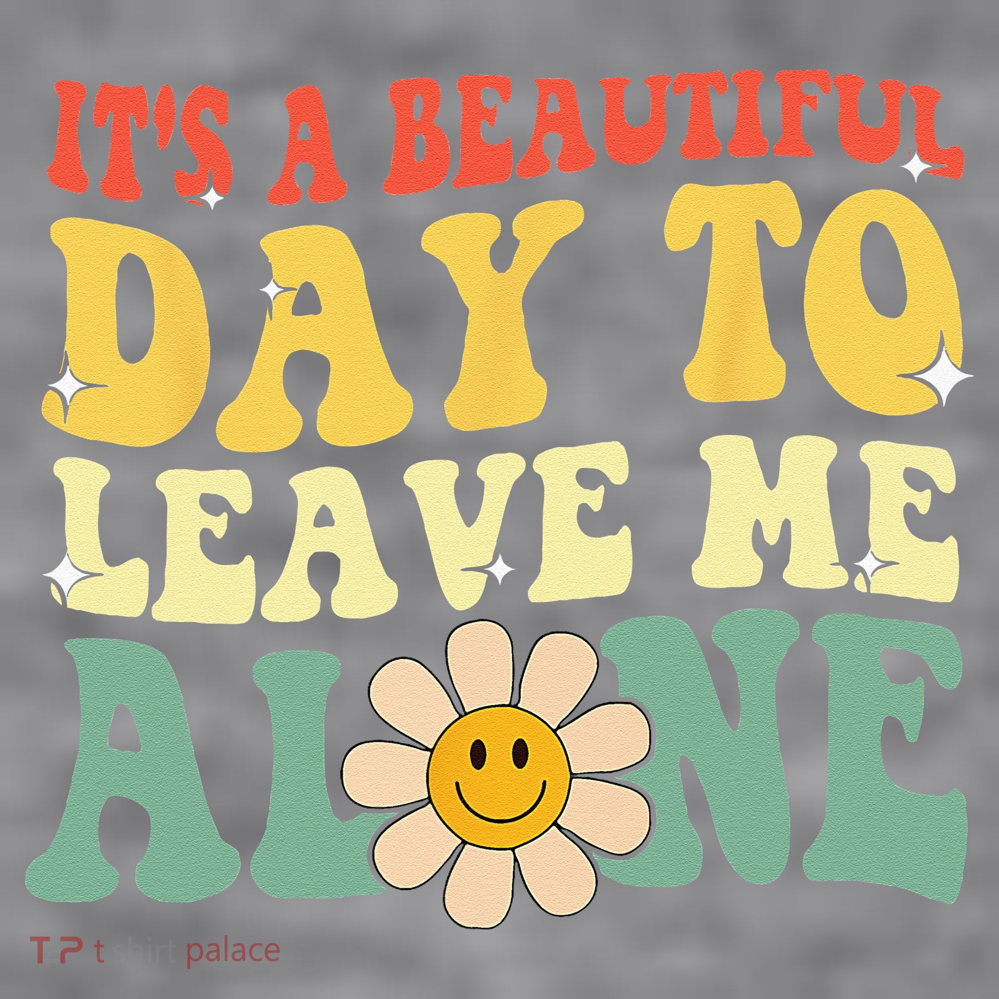Its A Beautiful Day To Leave Me Alone Funny Saying Women's Racerback Cropped Tank