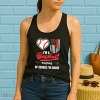 IM A Baseball Mom Of Course IM Broke Women's Tank Top thumb 2