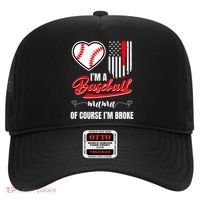 IM A Baseball Mom Of Course IM Broke Hat thumb 0